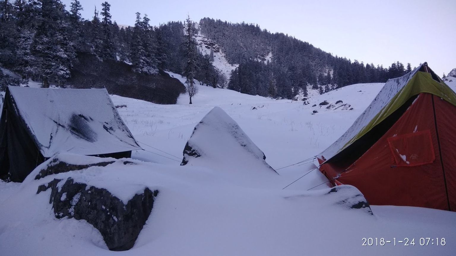 Priyesh’s Snowfall Experience at Kuari Pass Trek with Thrillophilia