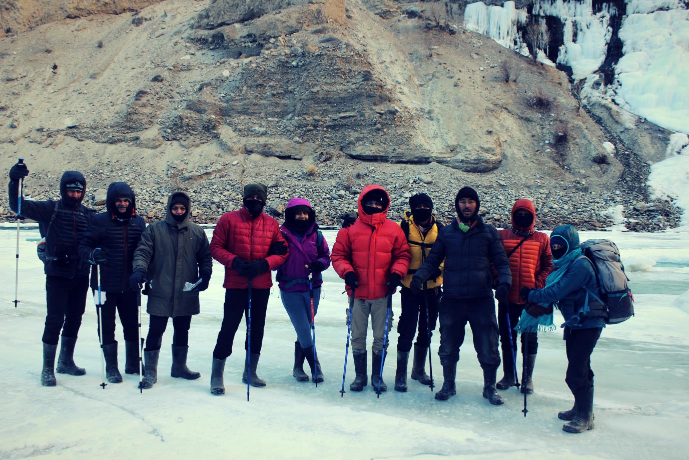 Vinay and His Adventurous Chadar Trek with Thrillophilia!