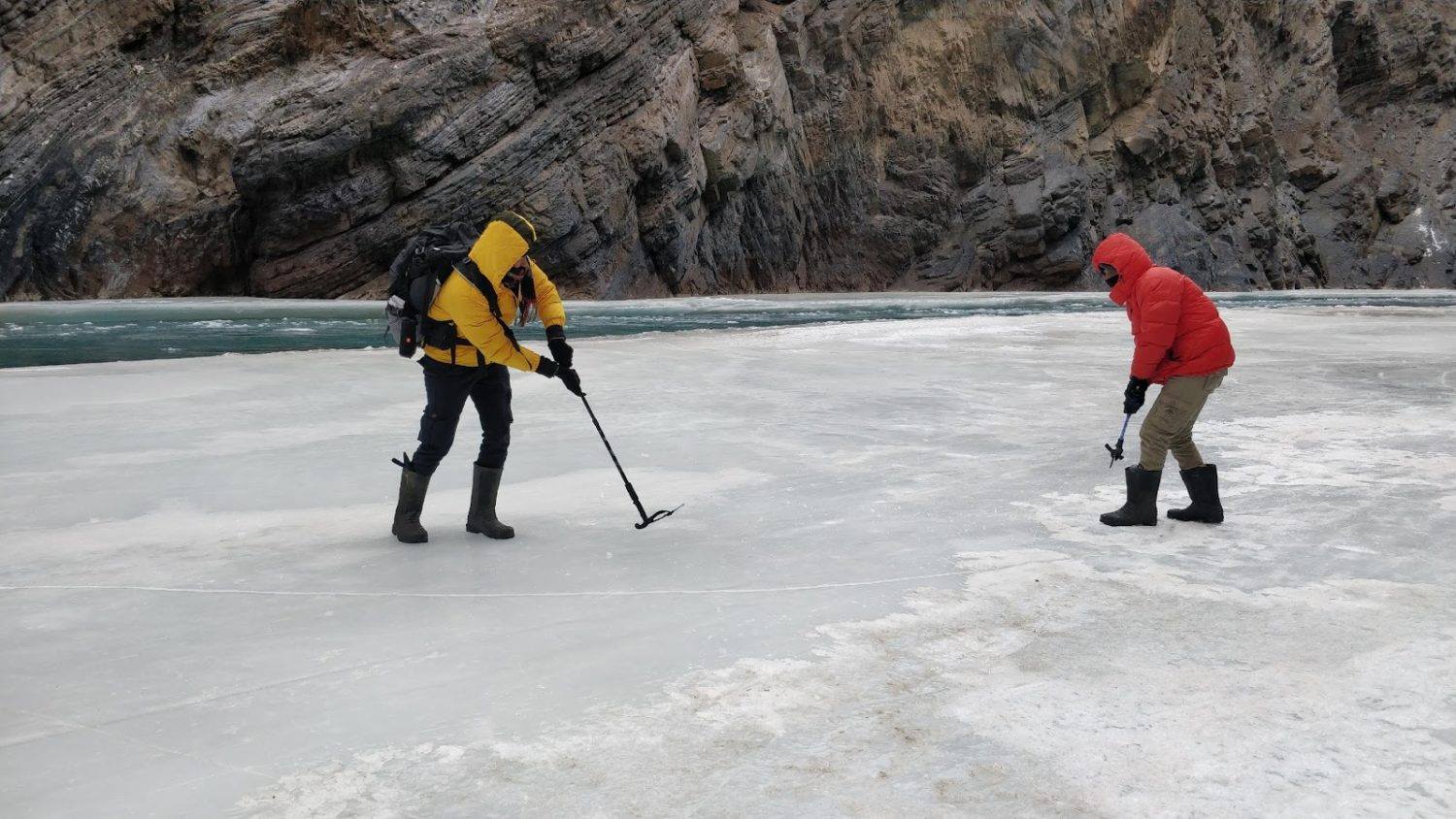 Vinay and His Adventurous Chadar Trek with Thrillophilia!