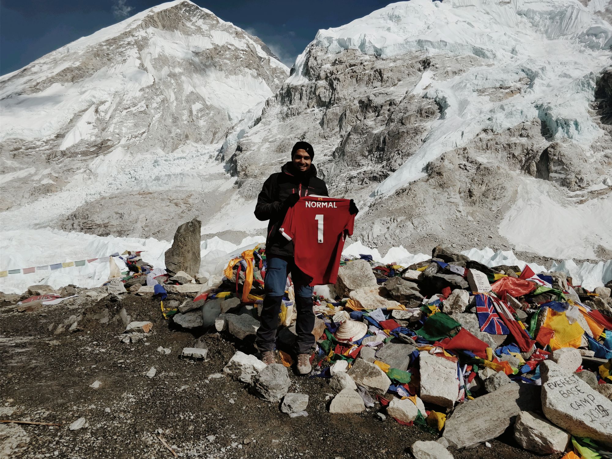 Akshay Conquered the Everest Base Camp with Thrillophilia!