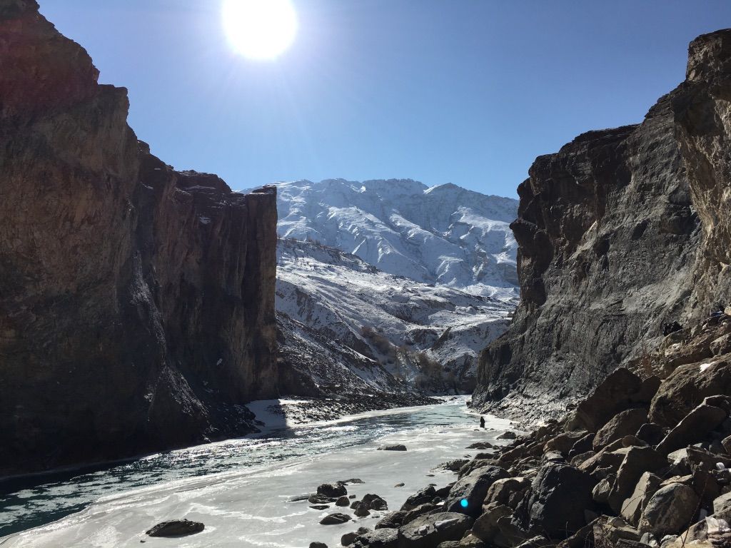 Republic Day Celebration at Chadar Trek- A Thrilling Saga of Treena!