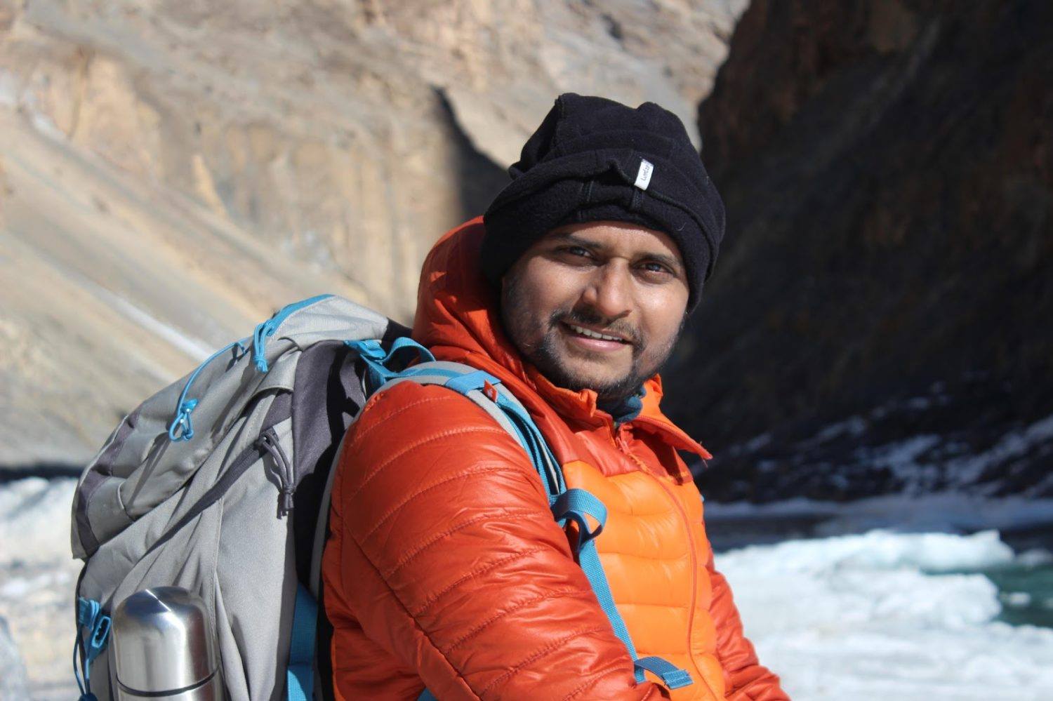 Vinay and His Adventurous Chadar Trek with Thrillophilia!